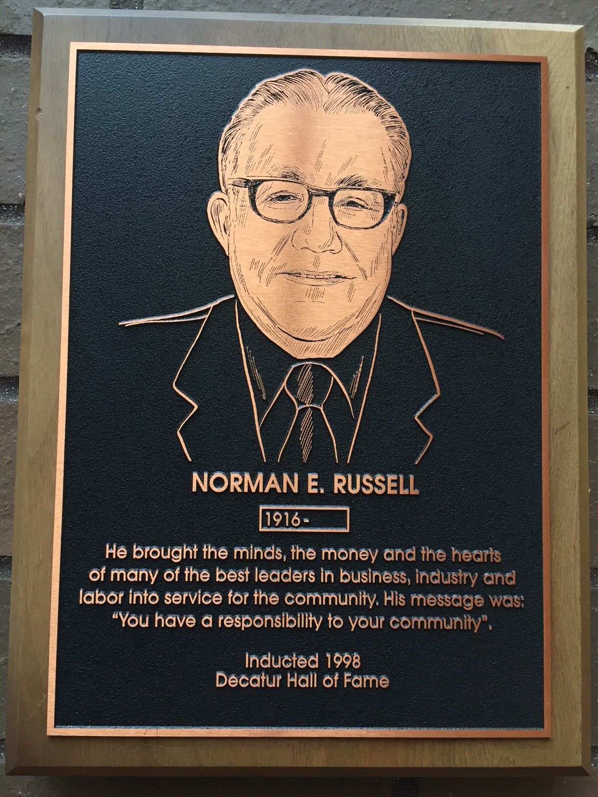 Wall of Fame: Norman E. Russell